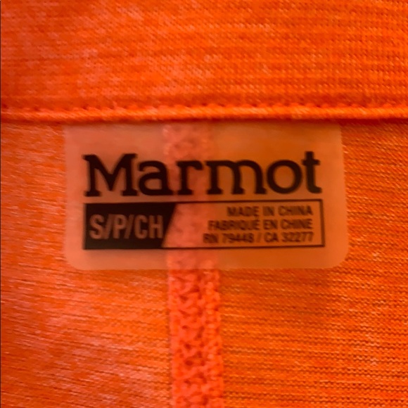 MARMOT Ombré Long Sleeve 1/2 Button Down Top - Picture 11 of 12